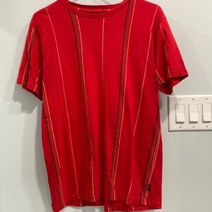 Mens red medium red t shirt